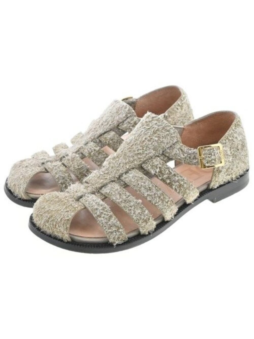Loewe Sandals Khaki